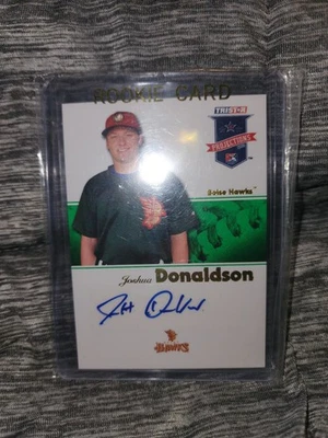 Josh Donaldson 2008 Tristar Projections Auto /50 Blue Jays Braves Yankees Twins - Image 1 of 2