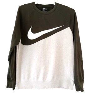 Nike Swoosh Crewneck, Nike Sportswear Cz4921-141 Black/Heathered Gray Men's Med - Bild 1 von 6