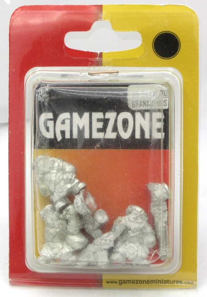 Gamezone 05-54 Granaderos Enanos I (Enanos) Infantería Artilleros Músicos Miniaturas Foto 1 de 4