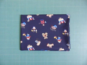 100% cotton Bears Prams Bibs fabric 2 metres - Picture 1 of 2