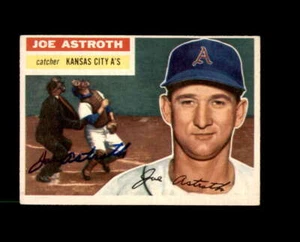 Joe Astroth signed 1956 Topps Kansas City Athletics Autograph - Bild 1 von 2