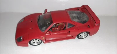 FERRARI F40 TONKA POLISTIL SCALA 1/18 NO BOX - Immagine 1 di 4