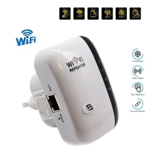 Wireless WIFI Repeater 24G Signal Extender Wireless Amplifier 802.11N Long Range - Picture 1 of 6