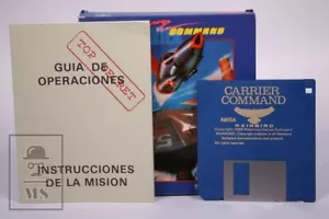 Original Retro 1990's Carrier Command Rainbird MCM Software - Spanish Edition - Picture 1 of 4