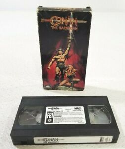 Conan The Barbarian VHS 1981 Arnold Schwarzenegger Original Fantasy
