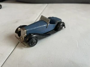 Dinky Toys Post War #36e British Salmson 2-Seater Blue/Black - Loose - Picture 1 of 9