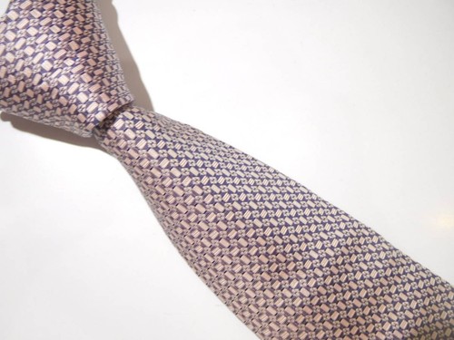 HERMÈS Cravatta uomo Hermes France vera seta cravatta abito classico lusso multicolore W812