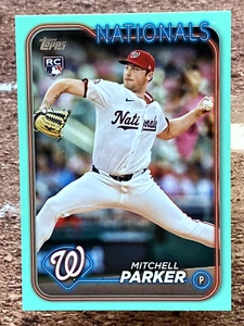 2024 Topps Update Aqua Mitchell Parker #US5 - Bild 1 von 2