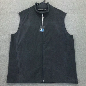 NUEVO Dunbrooke Chaqueta de Lanza Chaleco Para Hombre XL Gris Liso Cremallera Completa - Imagen 1 de 12