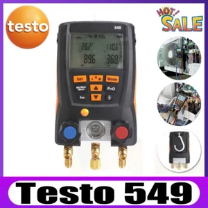 Testo 549 Digital Manifold for Air Refrigeration Systems Heat Pumps 0560 0550 - Picture 1 of 7