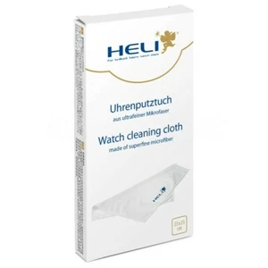 Paño de limpieza de reloj Heli XL, microfibra ultrafina, lavable, blanco, 23 x 23 cm - Imagen 1 de 1