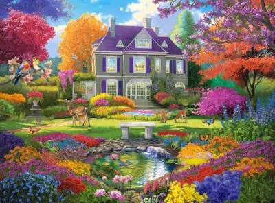 Castorland Giardino dei Sogni Puzzle 3000 Pezzi - Immagine 1 di 2
