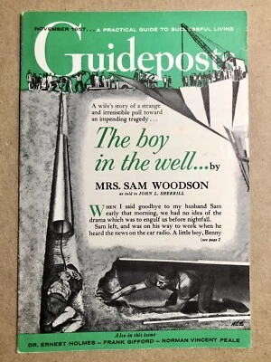 Guideposts Magazine 1950s (November 1957) The Boy in the Well, Frank Gifford, VG - Image 1 of 4