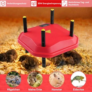 Kükenwärmeplatte Wärmeplatte Heizplatte 30W Kükenaufzucht Geflügel Hühner Wärme - Bild 1 von 11