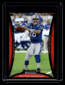2008 Bowman Chrome Refractor #BC113 Peyton Manning Colts HOF - Picture 1 of 2