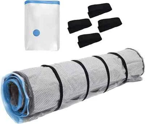 Twin/Twin-XL Foam Mattress Vacuum Bag with Blue BlueZip, - Picture 1 of 2