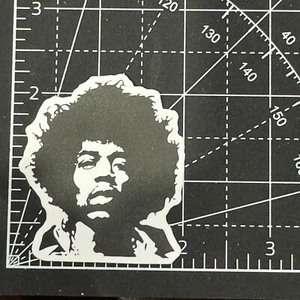 Jimi Hendrix GOAT Rock Guitarist - Iconic Image or Logo Vinyl Decal Sticker Bomb - Picture 1 of 5