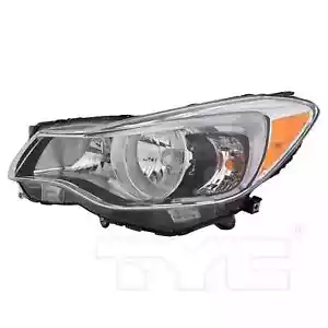 TYC Left Halogen Headlight For Subaru Crosstrek 2016-2017 Models - Picture 1 of 3