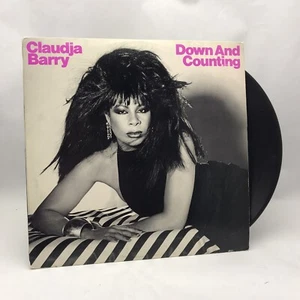Claudja Barry Down and Counting 12" single Epic 1986 VG - Imagen 1 de 1