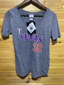 MLB Women’s Texas Rangers V-neck T-shirt Medium - Picture 1 of 7
