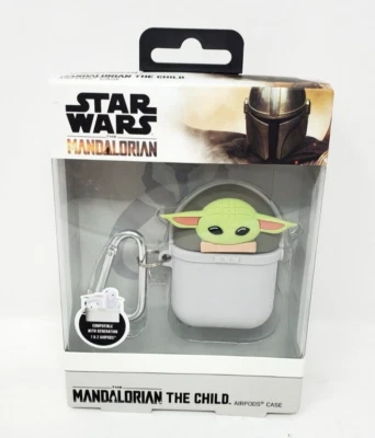The Mandalorian The Child Airpod Case Star Wars Baby Yoda Disney - Image 1 of 4