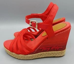 Schuhe, Pumps mit Keilabsatz von der Marke Tommy Hilfiger, Größe 38 - Bild 1 von 6