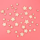 200 SZTUK Chipsy Gwiazdy Ozdoby Naturalne gwiazdy Niedokończone