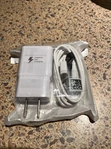 Fast Rapid Wall Charger + Charging Cable For Samsung Galaxy S5/S6/S7/Note 4/5/6/ - Picture 1 of 6