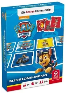PAW PATROL MEMO KARTENSPIEL KINDERSPIEL MISSIONS-MEMO ASS - Bild 1 von 2