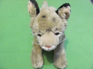 SOS Save Our Space Realistic Timber Wolf Plush Stuffed Animal Approx 17” Length - Picture 1 of 6