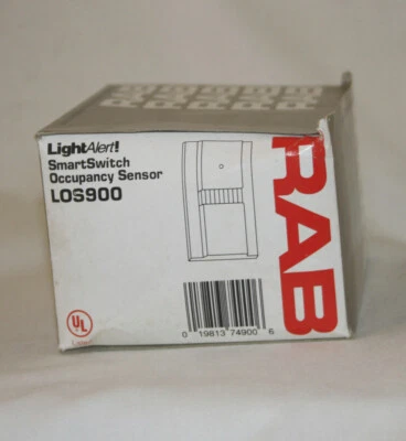 RAB  LOS900  LightAlert!  Smart Switch Occupancy Sensor   - Image 1 of 3