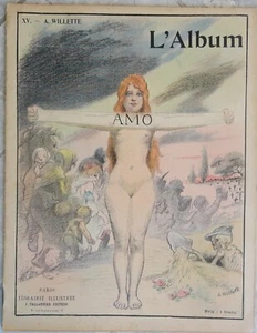 Les Maîtres de la Caricature 1902 L'Album A. WILLETTE Revue dessins satiriques - Picture 1 of 4