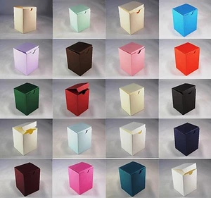 Tall Wedding Favour Boxes - Choose Colour - Choose QTY - SC11, 10, 50, 100 - Picture 1 of 20