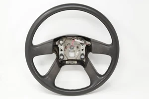 2003-2006 Chevy Silverado GMC Sierra Steering Wheel Black Vinyl OEM P15188989 - Picture 1 of 13