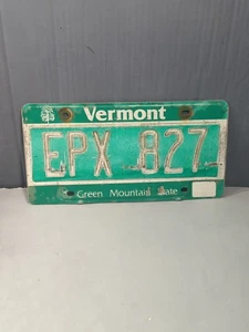 Nummernschild Vermont Green Mountain State Maple Tree # EPX 827 abgelaufen  - Bild 1 von 7