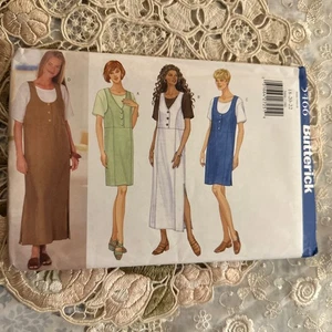 BUTTERICK #5466 - DAMAS CUCHARA o "V" CUELLO JERSEY Y PATRÓN SUPERIOR TALLA 18-22 FF - Imagen 1 de 5