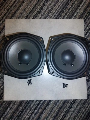 2X Altavoces Onkyo SKF-100 EasTech 5.25" Woofer C5626M 4 Ohmios 50-100 Vatios Probados Foto 1 de 4