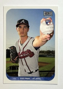 2018 Topps Archives #AS-MF Max Fried RC Snapshots Rookie - Bild 1 von 16