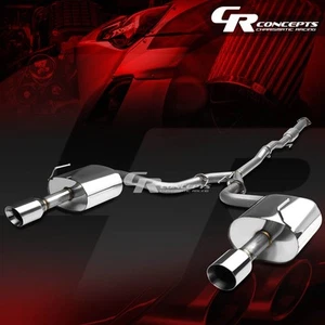 4" DUAL ROLLED MUFFLER TIP PIPE CATBACK SYSTEM FOR 09-15 NISSAN MAXIMA A35 3.5L - Bild 1 von 5