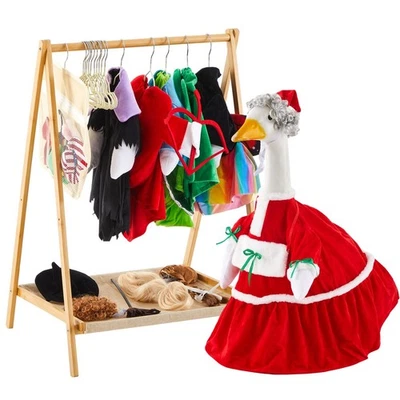 Perchero Porch Goose con soporte de almacenamiento inferior, perchero de metal y tienda... Foto 1 de 4