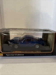 Maisto 1971 ALPINE RENAULT 1600S Blue 1:18 Diecast Model Car Special Edition NEW - Picture 1 of 10