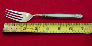 Oneida DICKINSON Stainless 18/10 USA Satin Handle Glossy 1-piece Salad Fork - Picture 1 of 6