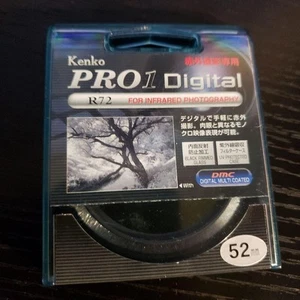 Kenko PRO1 Digital R72 52mm Infrared Filter for IR Photography - Picture 1 of 5