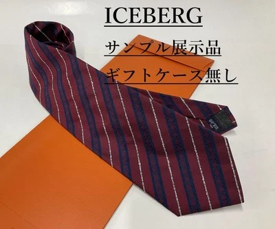 Corbata ICEBERG Usada Chatarra Para Hombre Unisex TODA SEDA 100 Multicolor Preciosa 50 Foto 1 de 4