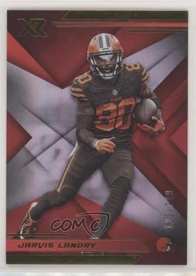 2019 Panini XR Red /249 Jarvis Landry #80 - Image 1 of 2