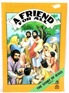 A Friend For All The Story of Jesus Part 2 Vintage 1988 - Picture 1 of 5