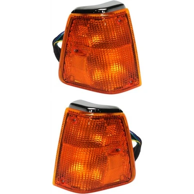 转向信号灯套装适用于 1996 - 1997 年沃尔沃 WC WI 带灯泡前 1114976 1114975 — 第 1/4 张图片