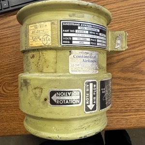 Sundstrand Aviation 25130-1  FAN VANEAXIAL  *untested* For Parts only    Bin16 - Bild 1 von 6