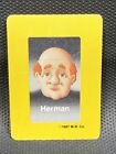 Vintage MB 1987 Guess Who? Board Game Replacement Identity Card - Herman