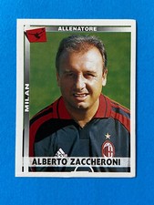 Panini 2000-01 2001 Calciatori No. 218 Alberto Zaccheroni Milan Figure